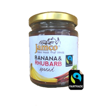 Jamco Banana and Rhubarb Spread