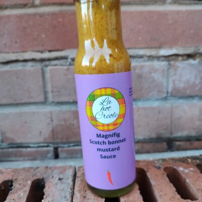 Magnifig Scotch Bonnet and Mustard Sauce